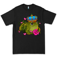 Black valentines day frog prince olivia Premium Tee - OliviaCreatesArt