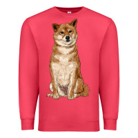 Cardinal shiba inu Premium Sweatshirt - RanaPortraitStore