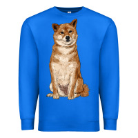 True Royal shiba inu Premium Sweatshirt - RanaPortraitStore