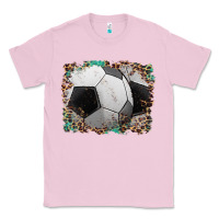 Bubblegum Pink sports soccer background Classic Tee - Artiststas