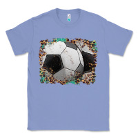 Colony Blue sports soccer background Classic Tee - Artiststas