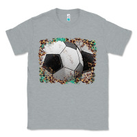 Heather Grey sports soccer background Classic Tee - Artiststas