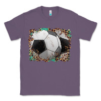 Lavender sports soccer background Classic Tee - Artiststas