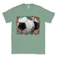 Sage sports soccer background Classic Tee - Artiststas