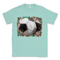 Seafoam sports soccer background Classic Tee - Artiststas