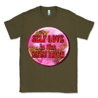 Army Green self love is the best love olivia Classic Tee - OliviaCreatesArt