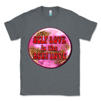Charcoal Heather self love is the best love olivia Classic Tee - OliviaCreatesArt
