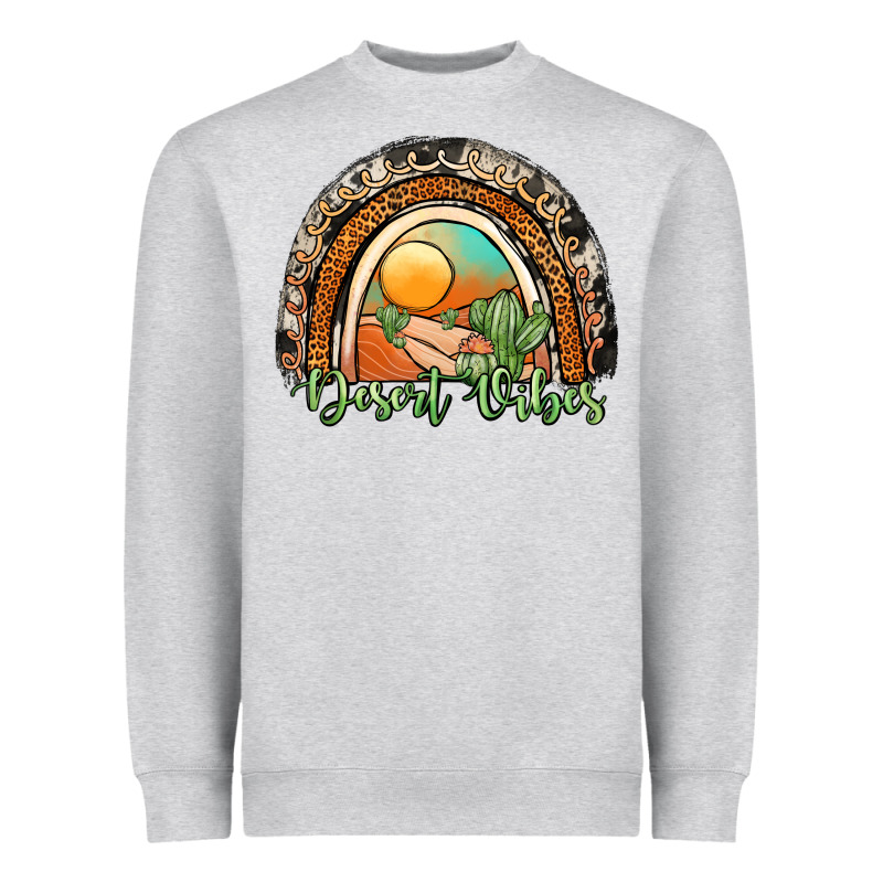 Desert Vibes Rainbow Heavyweight Sweatshirt by JahusDesignShop | Teevron