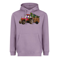 Lavender christmas farm Heavyweight Hoodie - RanaPortraitStore