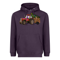 Plum christmas farm Heavyweight Hoodie - RanaPortraitStore