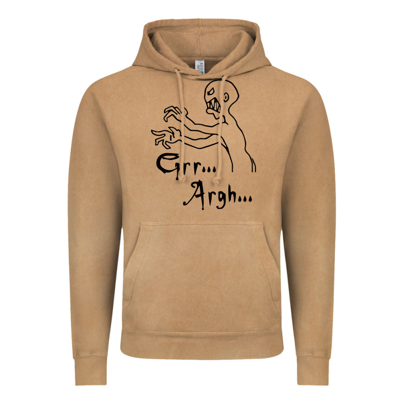 Grr Argh Vintage Hoodie by baoMotion | Teevron
