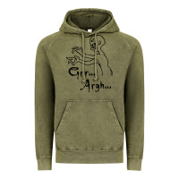 Vintage Olive grr argh Vintage Hoodie - baoMotion