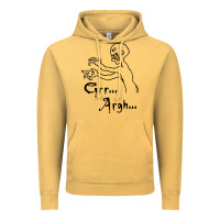 Vintage Mustard grr argh Vintage Hoodie - baoMotion