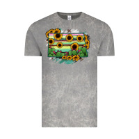 Cloud Rock North Dakota State Map Vintage Tee - RanaPortraitStore