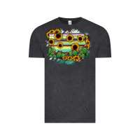 Vintage Black North Dakota State Map Vintage Tee - RanaPortraitStore