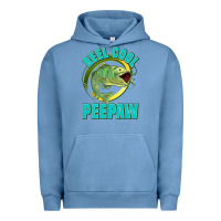 Pigment Pebble Blue reel cool peepaw Urban Hoodie - Jasminsmagicworld