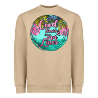 Good Times And Tan Lines Heavyweight Sweatshirt | Teevron