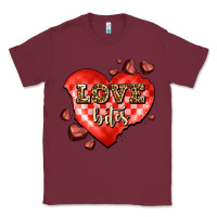 Burgundy love bites olivia Classic Tee - OliviaCreatesArt