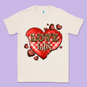 Love Bites Olivia Classic Tee Designed By Oliviacreatesart