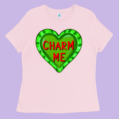 Valentine's Day Hearts Ladies Tee Designed By Fadigitalartstudio