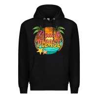 Black beach please Premium Hoodie - Jasminsmagicworld