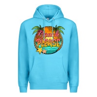 Ocean Blue beach please Premium Hoodie - Jasminsmagicworld