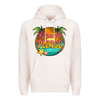 Pale Pink beach please Premium Hoodie - Jasminsmagicworld
