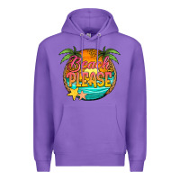 Purple beach please Premium Hoodie - Jasminsmagicworld