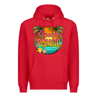 Red beach please Premium Hoodie - Jasminsmagicworld