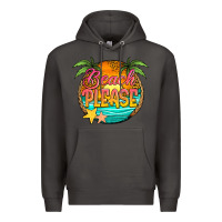 Smoke beach please Premium Hoodie - Jasminsmagicworld