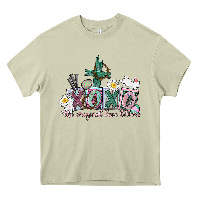 Xoxo The Original Love Language Easter Day Heavy Core Tee by CowGirlArtShop | Teevron