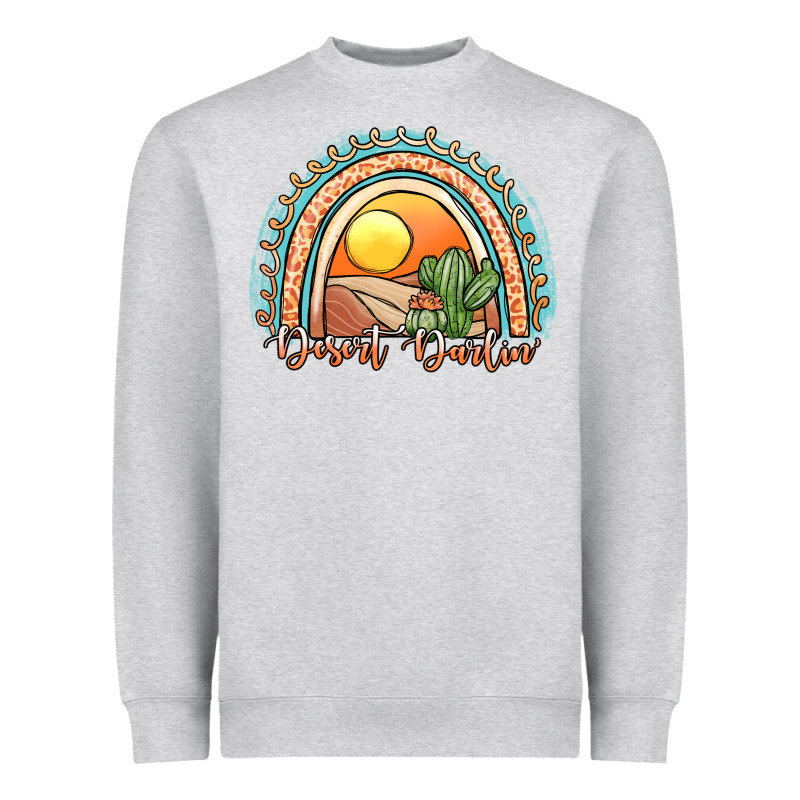 Desert Darlin' Rainbow Heavyweight Sweatshirt by JahusDesignShop | Teevron