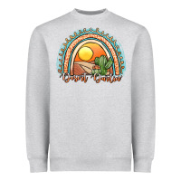 Heather Grey desert darlin' rainbow Heavyweight Sweatshirt - JahusDesignShop