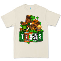 Bone St. Patrick's Texas map Premium Tee - OliviaCreatesArt