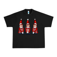 Black Christmas Elfs Urban Heavy Tee - FaDigitalArtStudio
