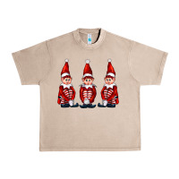 French Oak Christmas Elfs Urban Heavy Tee - FaDigitalArtStudio