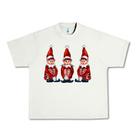 Pistachio Christmas Elfs Urban Heavy Tee - FaDigitalArtStudio