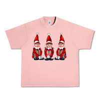 Salmon Christmas Elfs Urban Heavy Tee - FaDigitalArtStudio
