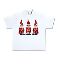 White Christmas Elfs Urban Heavy Tee - FaDigitalArtStudio