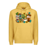 Antique Gold Coffee cups Premium Hoodie - Artiststas
