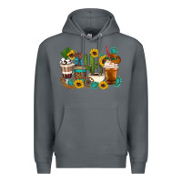 Rock Coffee cups Premium Hoodie - Artiststas