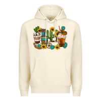 Sandshell Coffee cups Premium Hoodie - Artiststas