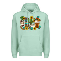 Seafoam Coffee cups Premium Hoodie - Artiststas
