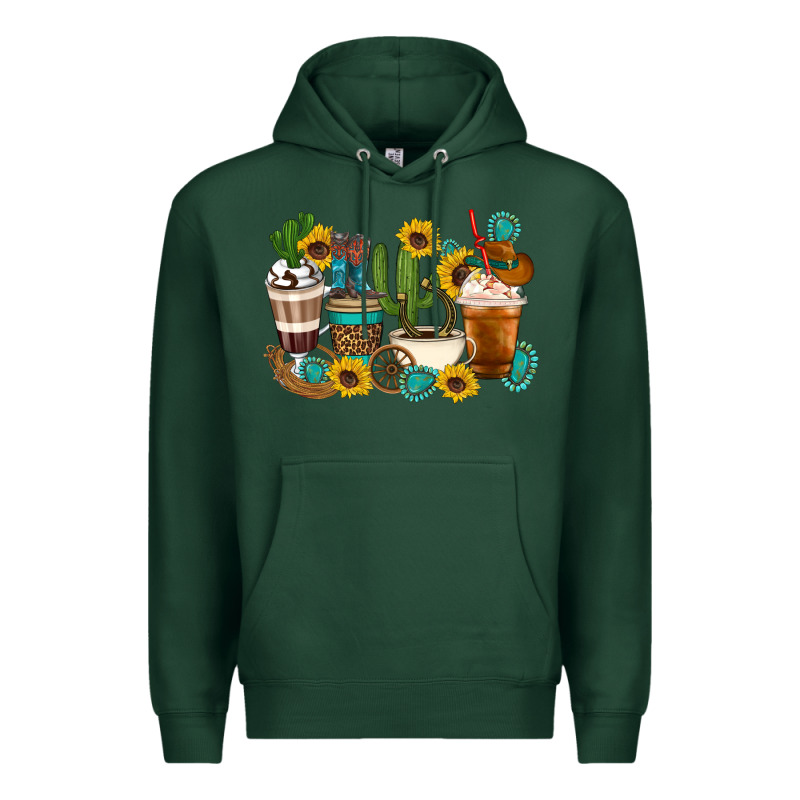 Coffee Cups Premium Hoodie by Artiststas | Teevron
