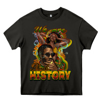 Asphalt We are Black History Heavy Core Tee - HowdyJamesFarm