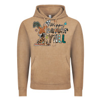 Vintage Coffee Happy Easter Y'all Vintage Hoodie - CowhideDigitalArt