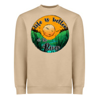 Mushroom life is better at the river Heavyweight Sweatshirt - JahusDesignShop