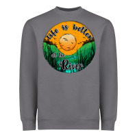 Storm life is better at the river Heavyweight Sweatshirt - JahusDesignShop