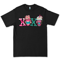 Black xoxo coffee cups Premium Tee - OliviaCreatesArt