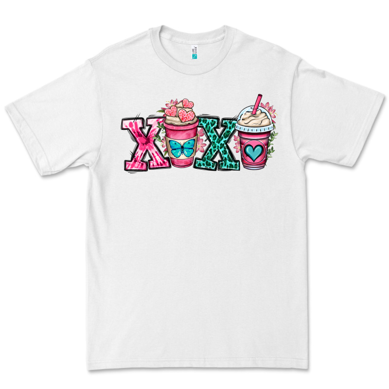Xoxo Coffee Cups Premium Tee by OliviaCreatesArt | Teevron